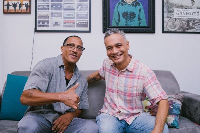 Jef Delgado/Spotify Mano Brown e Sidarta Ribeiro em novo episódio de 'Mano a Mano'