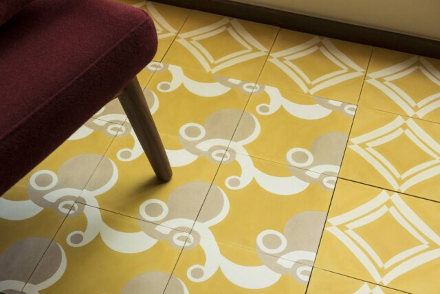Divulgação Do Studio Loom ladrilho hidráulico para a Casa Francesa