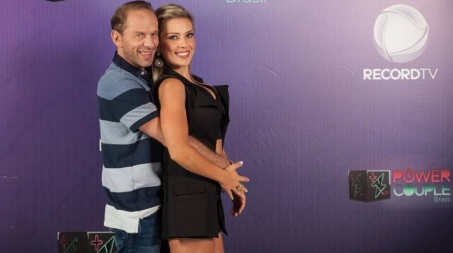 Edu Moraes e Antonio Chahestian/Record TV Rafael Ilha e Aline abandonaram o estúdio do 'Power Couple Brasil' duas vezes