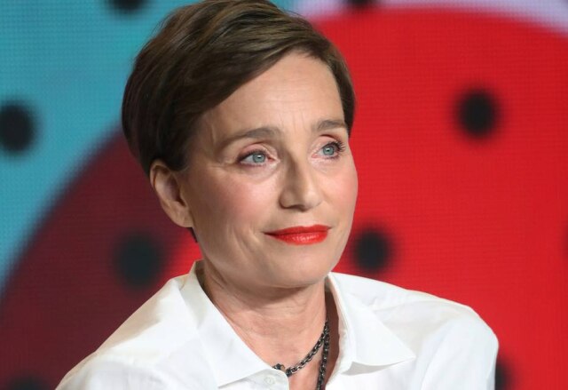 Fred Thornhill/REUTERS Kristin Scott Thomas interpretou Clementine Churchill em 'O Destino de uma Nação', indicado ao Oscar deste ano