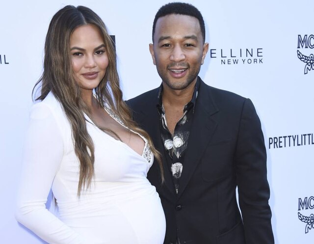 Jordan Strauss/Invision/AP Nasceu na madrugada desta quinta-feira, 17, o segundo filho da modelo Chrissy Teigen com o cantor John Legend