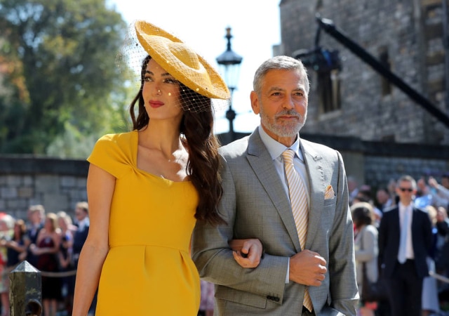 Gareth Fuller/Reuters Amal e George Clooney