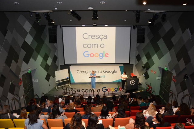 Rebeca Ribeiro/Google/Divulgação Uma vez por mês, é realizada uma edição do Womenwill em São Paulo. As aulas são gratuitas e abertas para todas as mulheres interessadas,