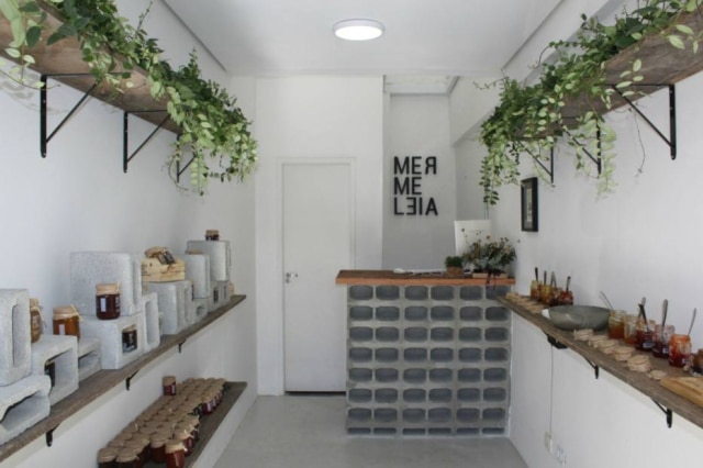 Mauro Concha Espaço da primeira loja da Mermeleia, na Pompeia