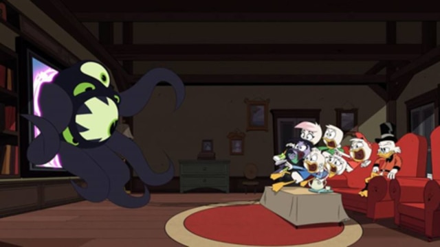Disney Trecho do desenho 'Ducktales', exibido pelo Disney XD