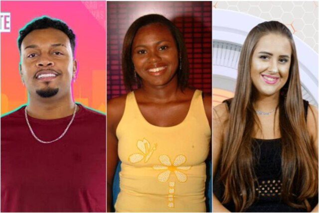 Reprodução/GloboPlay Nego Di (2021), Aline Cristina (2005) e Patrícia (2018) foram os participantes com maior rejeição do BBB