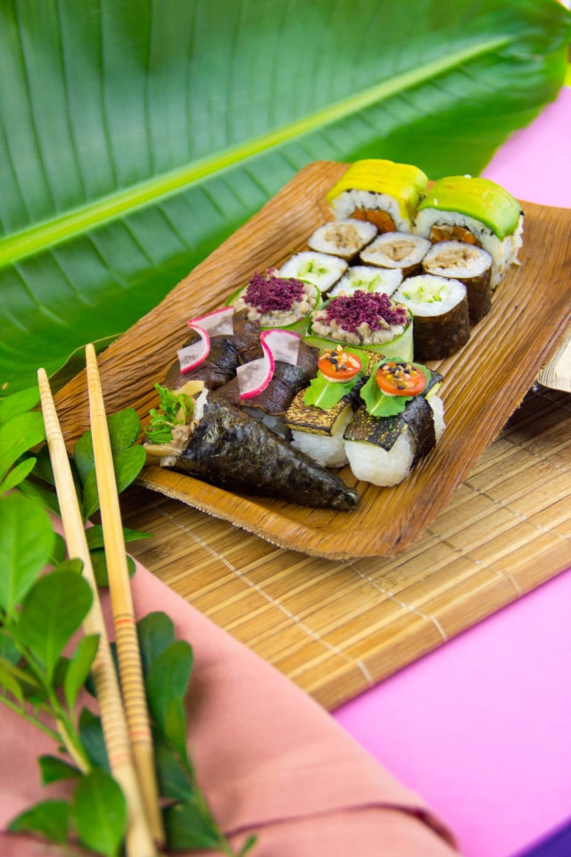 Combinado da Japa Vegana não tem nada de proteína animal, oferecendo comida japonesa apenas com vegetais, legumes e carne 'plant based'