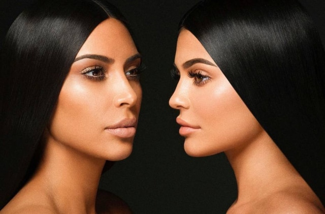 www.facebook.com/KylieJenner Essa é a primeira vez que Kim Kardashian lança uma linha de cosméticos