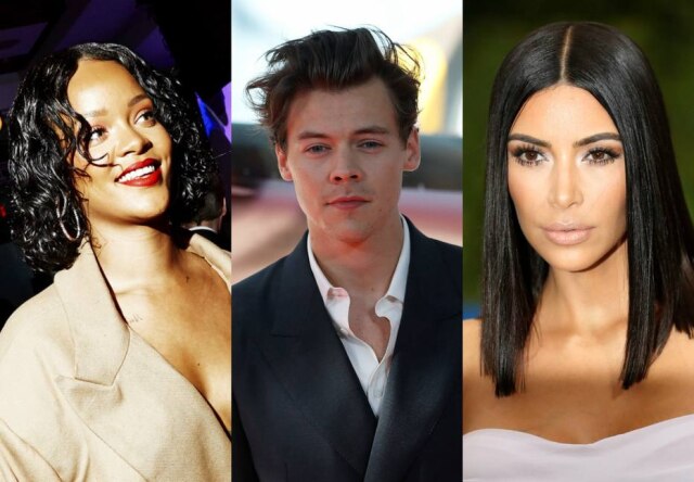Amy Lombard/The New York Times | REUTERS/Peter Nicholls | REUTERS/Lucas Jackson Rihanna, Harry Styles e Kim Kardashian se manifestaram sobre o tiroteio.