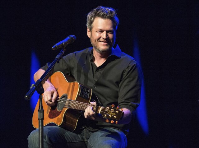 Amy Harris/AP Blake Shelton foi eleito o homem mais sexy de 2017 pela 'People'