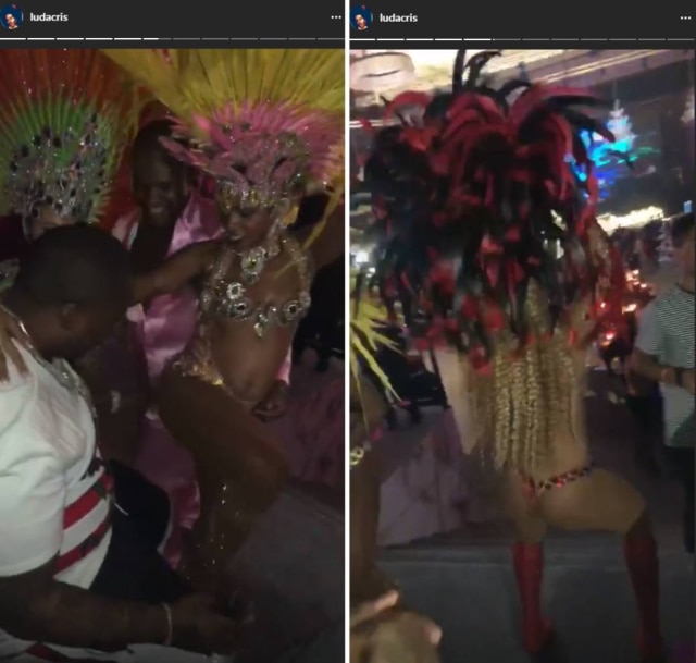 Instagram 'Carnaval' na festa de Teodorín.