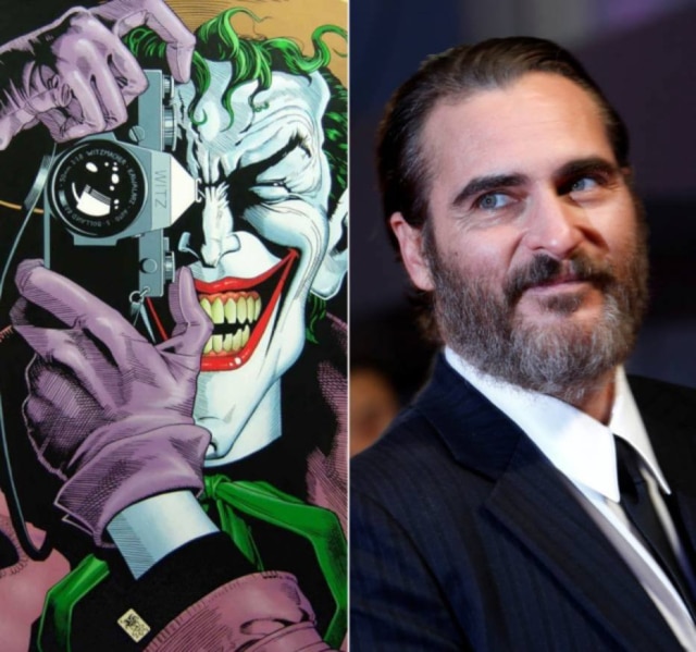 DC Comics/Divulgação | Luke MacGregor/Reuters O ator Joaquin Phoenix interpretará o vilão no filme, que deve começar a ser filmado em setembro deste ano.