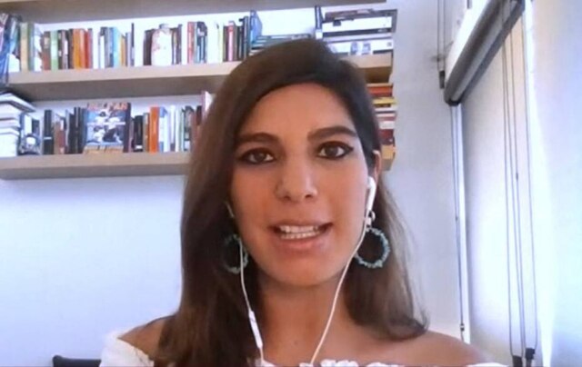Twitter/ @MaisVoce Andréia Sadi em entrevista ao 'Mais Você', nesta segunda-feira, 5