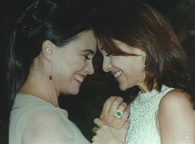 Nelson di Rago/TV Globo Regina Duarte e Gabriela Duarte, mãe e filha na novela e na vida real.