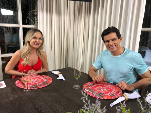 Divulgação/SBT Eliana entrevistou o apresentador Celso Portiolli para seu programa no SBT