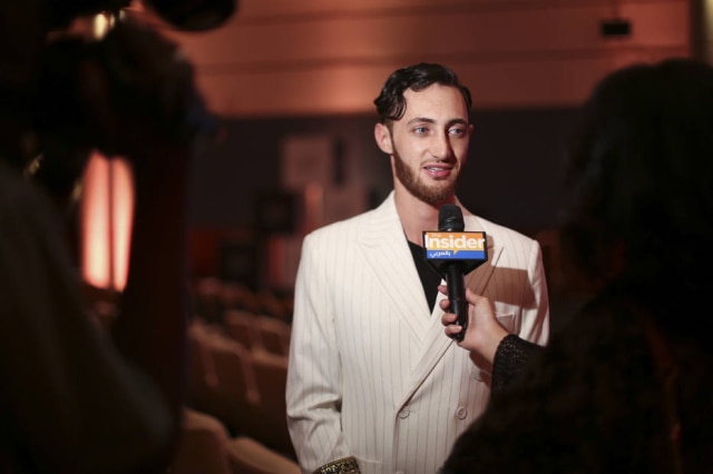 Maya Anwar/The New York Times Jacob Abrian, presidente do Arab Fashion Council, durante a primeira edição de uma semana de moda no país