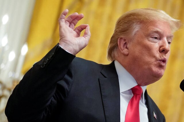 Jonathan Ernst/Reuters Presidente dos Estados Unidos Donald Trump