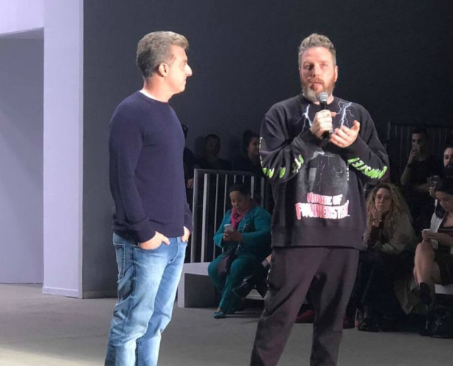 Sergio Amaral/Estadao Luciano Huck e Alexandre Herchcovitch são 'padrinhos' de Rafael Bueno
