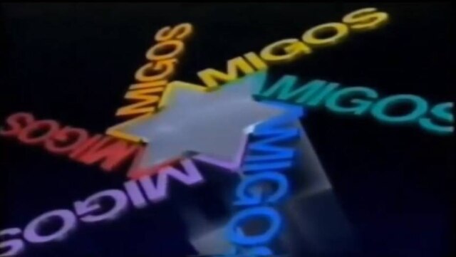 Reprodução de 'Amigos 1996' Logotipo do programa 'Amigos'.