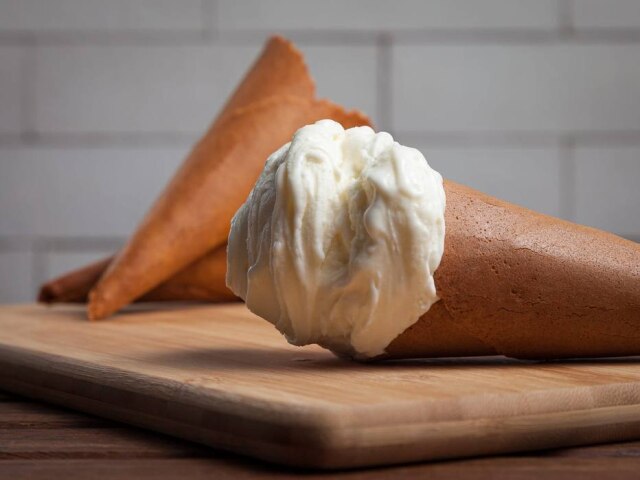 Flash na Cozinha Gelato de milho verde da sorveteria Dezato