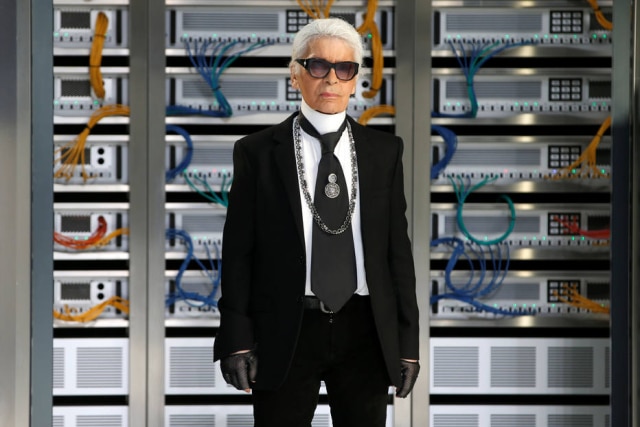 REUTERS/Charles Platiau O alemão Karl Lagerfeld é estilista da Chanel