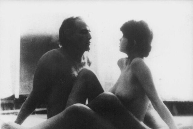 Divulgação Marlon Brando e Maria Schneider dirigidos por Bernardo Bertolucci