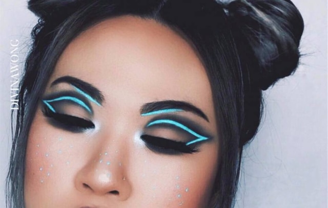 Instagram/ @divinawong A maquiadora Divina Wong já apostou na tendência neon