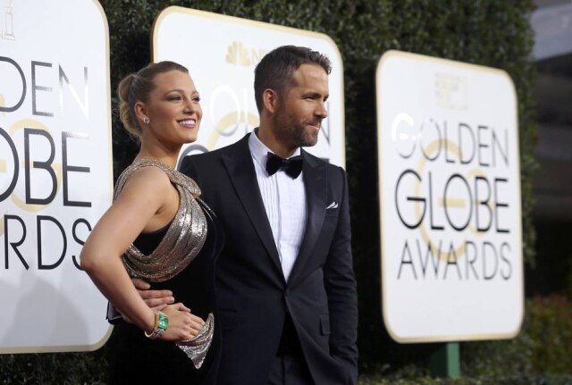 Mike Blake/Reuters A atriz Blake Lively devolveu 'zoeira' que seu marido Ryan Reynolds havia feito em seu aniversário