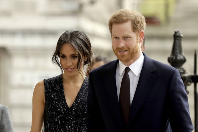 AP Photo/Matt Dunham Meghan Markle e príncipe Harry.