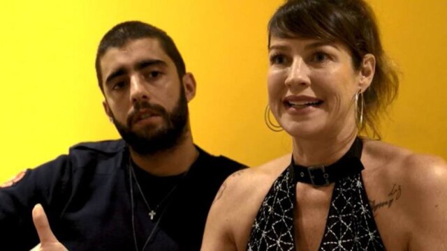 Divulgação/TV Globo A atriz Luana Piovani e o marido, o surfista Pedro Scooby.