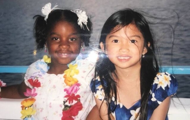 Twitter/@briannacry As amigas Briana e Heidi.
