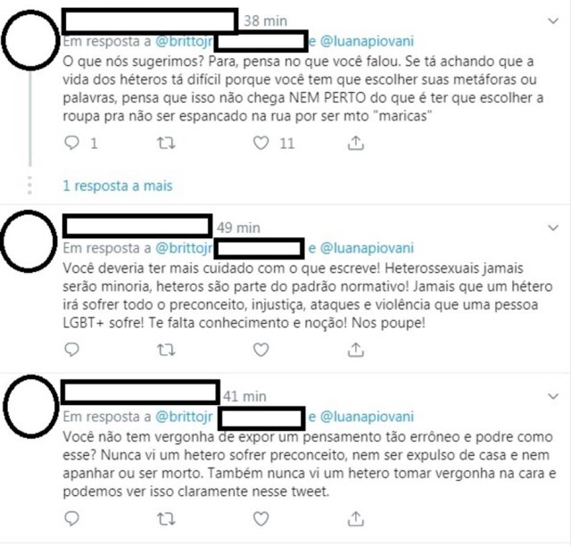 Twitter / @brittojr Usuários do Twitter opinaram e levaram Britto Júnior ao assunto mais comentado da rede social na manhã de quarta-feira, 24.