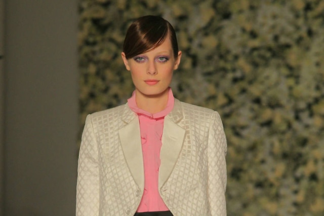 Sérgio Castro/Estadão Beleza do desfile do estilista Reinaldo Lourenço na SPFW