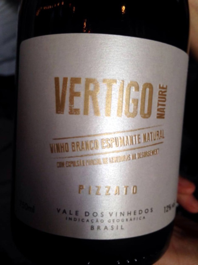 Isabelle Moreira Lima|Estadão Vertigo Nature Chardonnay Pinot Noir 2013, da Pizzato, foi eleito o melhor espumante brasileiro.