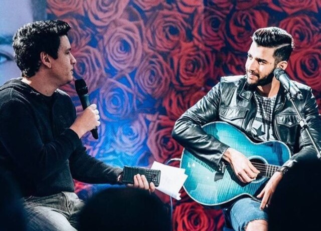 Reprodução/Instagram Cena do DVD do cantor