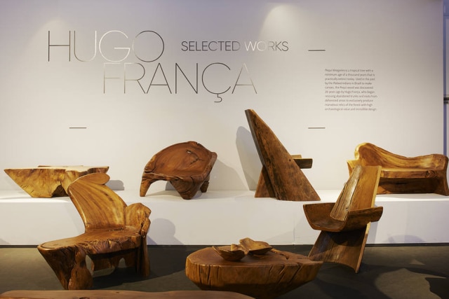 JAMES HARRIS/DIVULGAÇÃO O espaço da Memo Mercado Moderno na Design Miami 2016