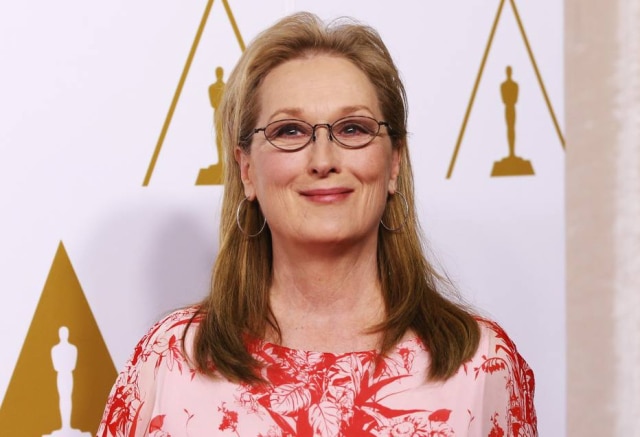 Mario Anzuoni/Reuters Maryl Streep foi inspiração para designer criar montagens da atriz com alimentos.