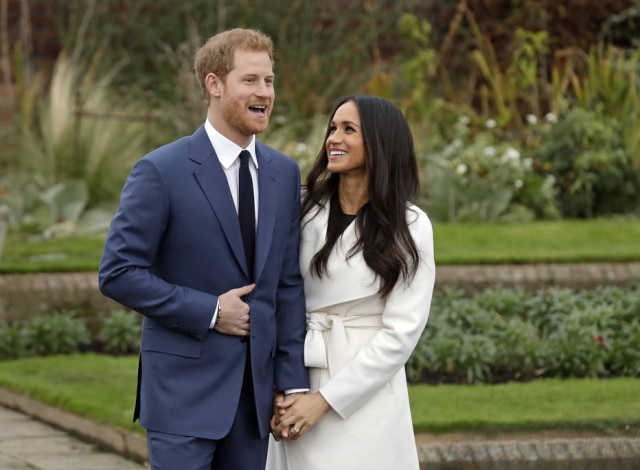 AP Photo/Matt Dunham Príncipe Harry e Meghan Markle estão com o casamento marcado para maio de 2018