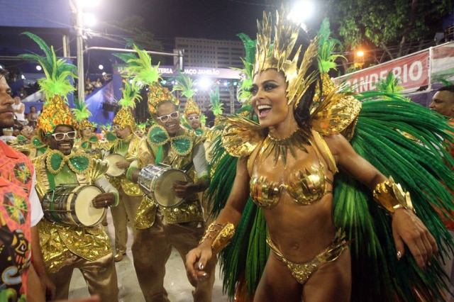 Marcos Arcoverde / Estadão Juliana Paes no carnaval 2018