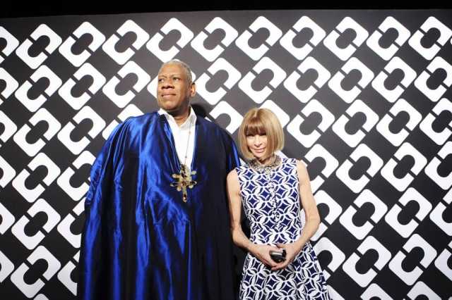 Emily Berl/The New York Times Com Anna Wintour, a toda-poderosa editora da 'Vogue America', em 2014
