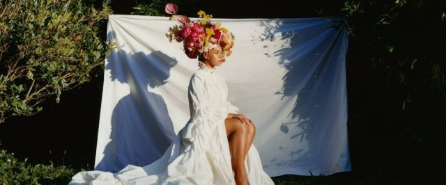 Tyler Mitchell/Vogue US Beyoncé durante ensaio fotográfico para a revista Vogue.