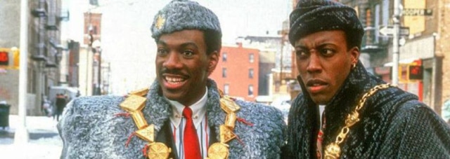 Reprodução/Paramount Pictures O ator Eddie Murphy no filme 'Um príncipe em Nova York'.