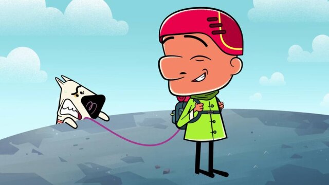 Divulgação/ Discovery Kids 'Mr. Magoo' e seu fiel companheiro.