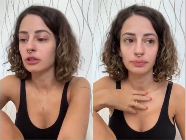 Reprodução YouTube/Tamy Contro Tamy Contro, mulher de Projota, conta que está sendo atacada por causa do 'BBB'