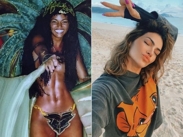 Reprodução Instragram / @oficialkellykey Kelly Key nas primeiras semanas de gestação da sua filha Suzanna, hoje com 20 anos