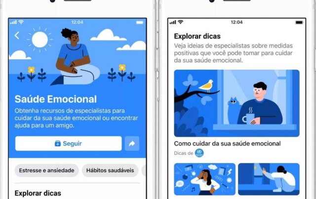 Divulgação/ Facebook Central de Saúde Emocional terá dicas sobre estresse, ansiedade, depressão e hábitos saudáveis