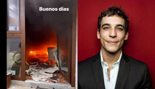 Instagram / @miguel.g.herran Miguel Herrán mora em Madrid e teve a casa destruída após um incêndio.