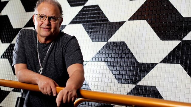 Marcio Fernandes Guilherme Arantes na casa Terra da Garoa