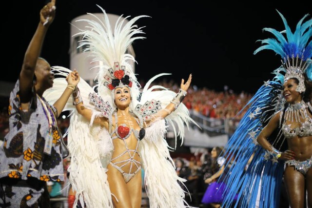 Werther Santana/Estadão Sabrina Sato, madrinha de bateria da Gaviões da Fiel