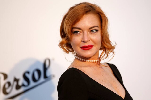 REUTERS/Stephane Mahe Lindsay Lohan durante o Festivan de Cannes de 2017
